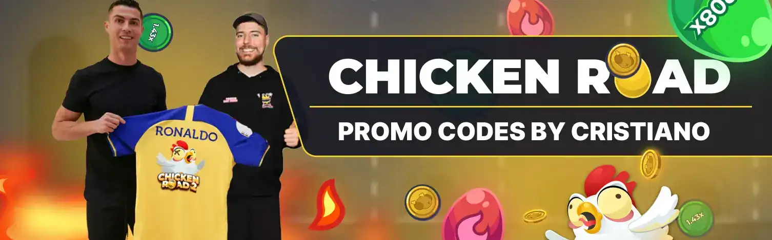 Chicken Road -bonukset, promokoodit ja tarjoukset by Cristiano Ronaldo.